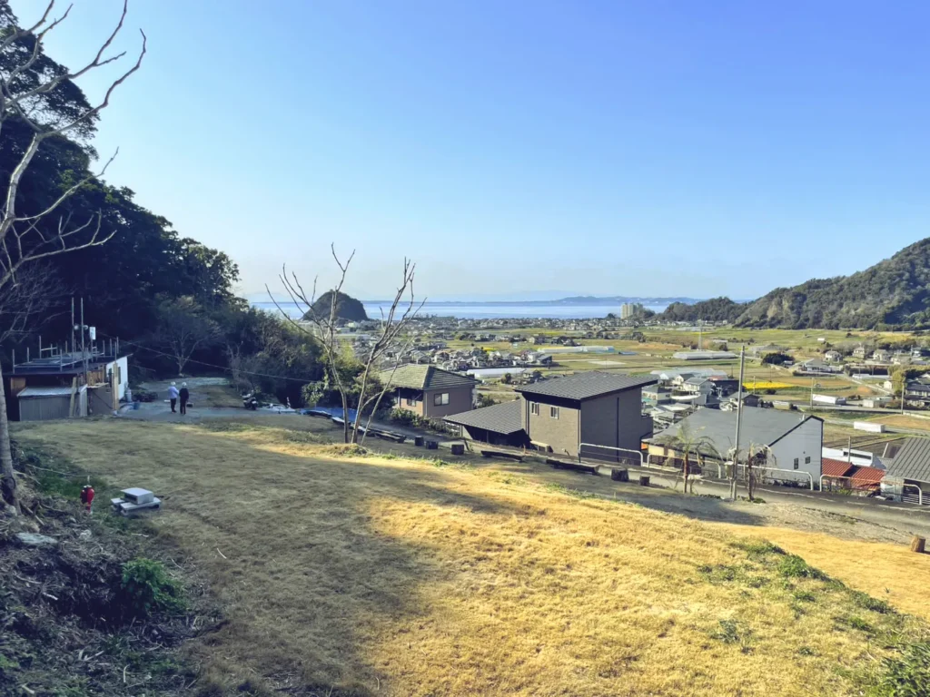 ナイトビスタキャンプ場(nightvista.camp)3段目からの眺望